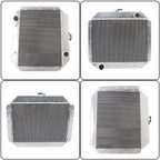 4 Row Aluminum Radiator for Ford Truck Bronco F150 F100 F350 F250 (1966–1979)