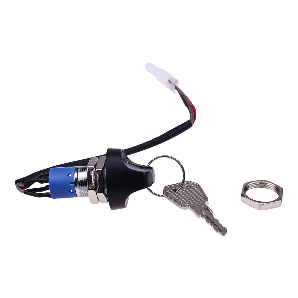 2 Way Key Switch Assembly with 2 Keys 1115-520003-0A for Big Joe Forklift