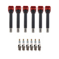 Set of 6 Ignition Coils & Spark Plugs for Audi Q7 S4 Touareg V6 (2007–2018)