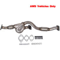 Exhaust Front Flex Y-Pipe for Kia Sportage EX LX 2005–2008 2.7L V6 AWD