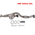 Exhaust Front Flex Y-Pipe for Kia Sportage EX LX 2005–2008 2.7L V6 AWD