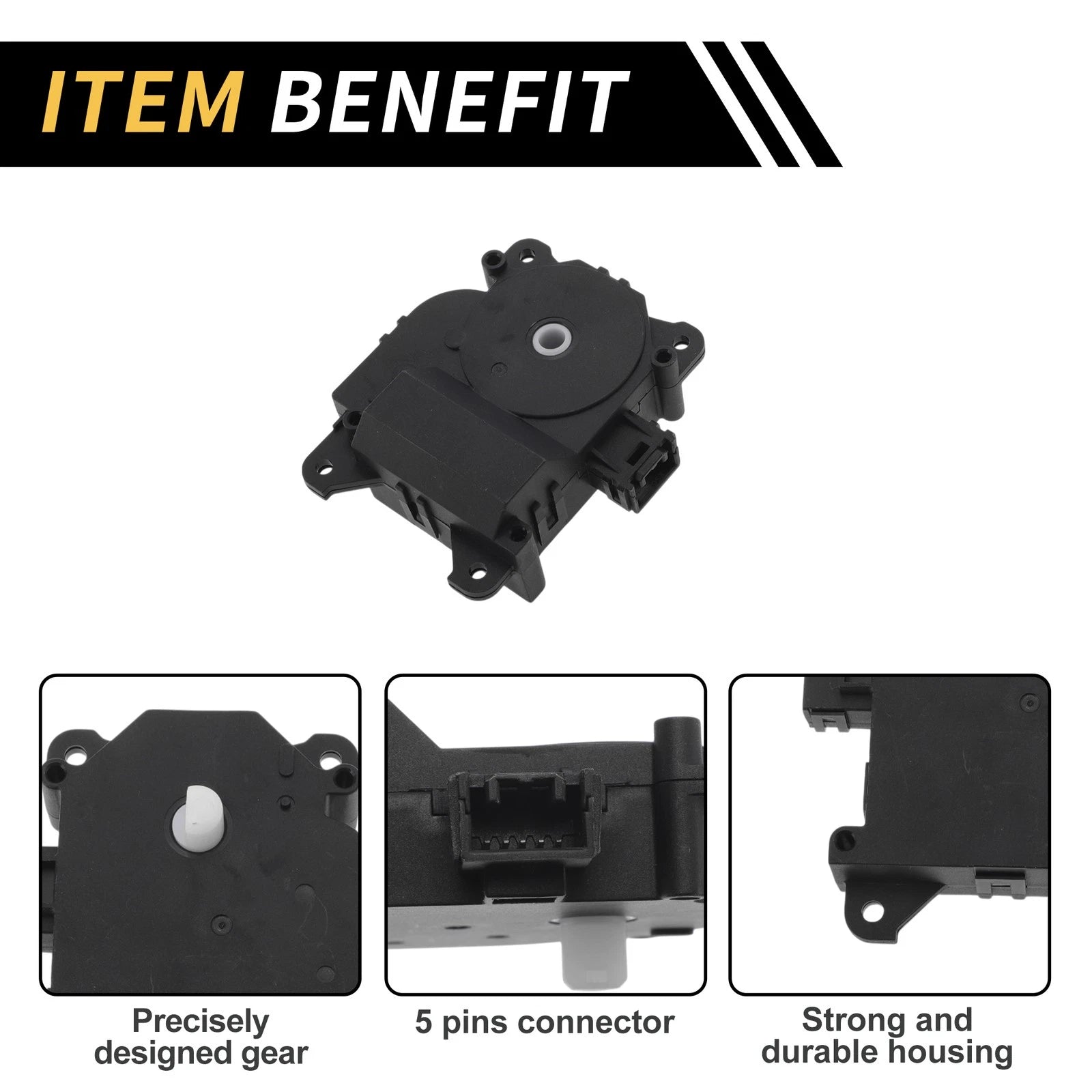 HVAC Heater Blend Door Actuator for Toyota Camry (2015–2018) No. 8710606290
