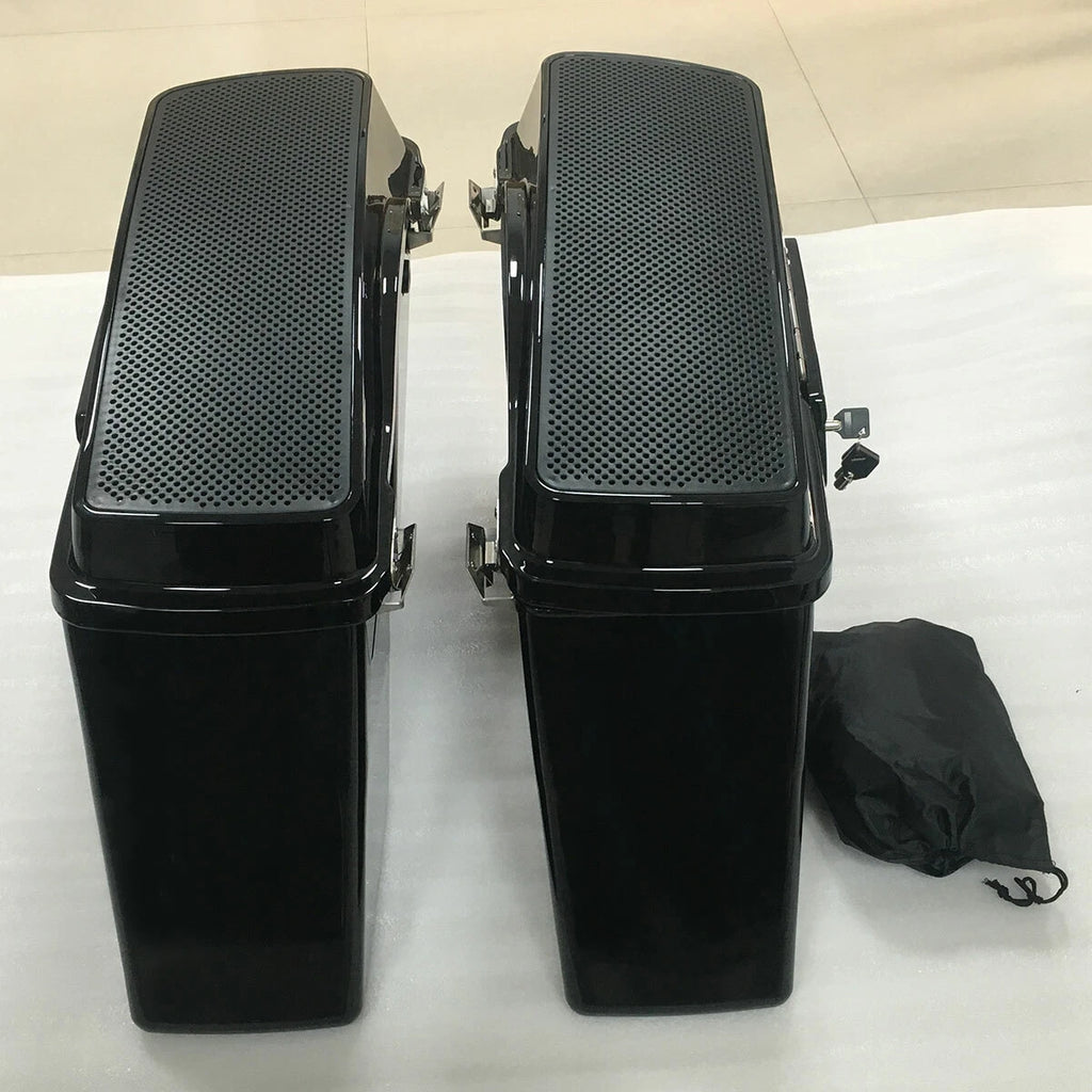 Hard Saddle Bags with 6x9" Speakers for Harley Touring (1994–2013)