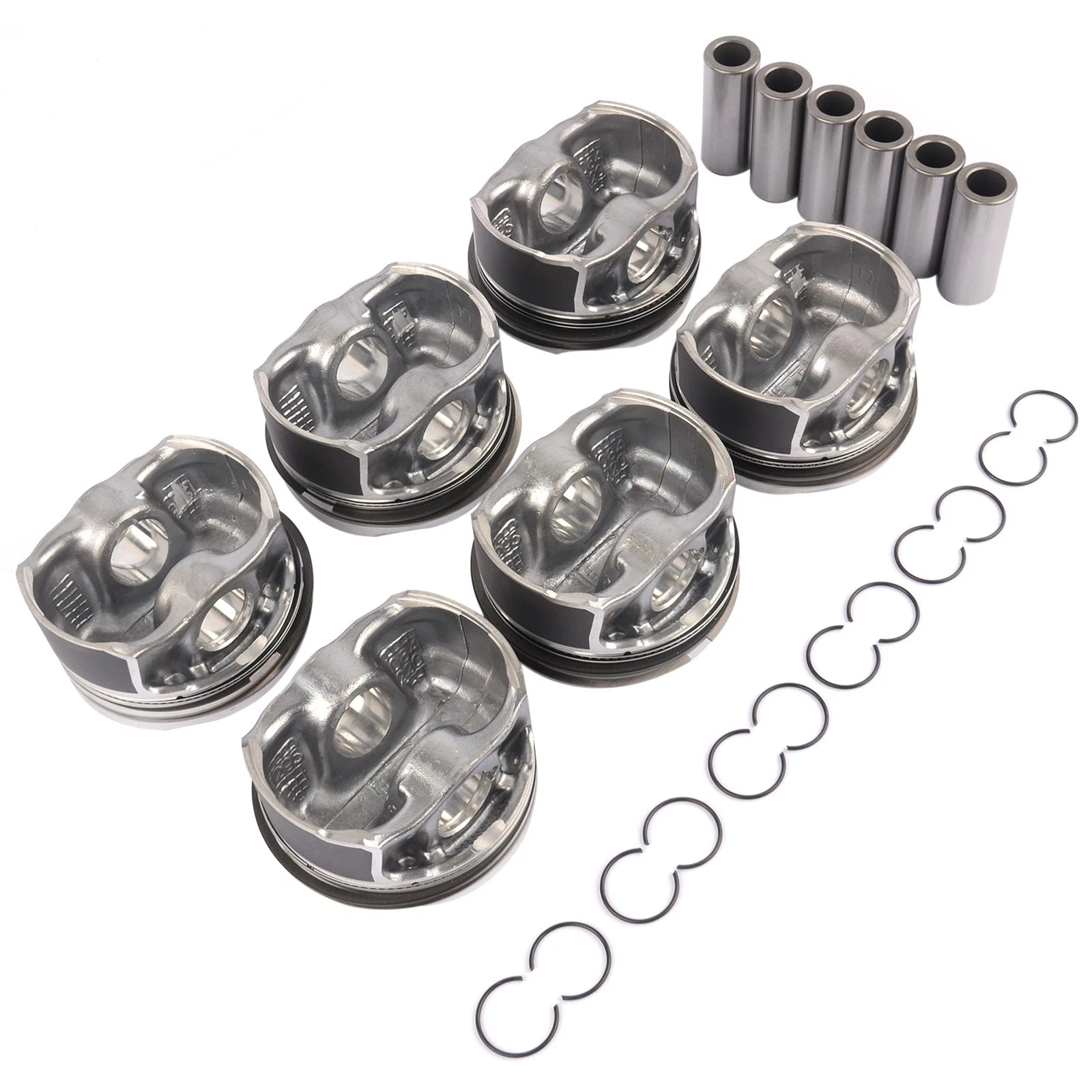 6X Pistons & Rings Set STD 22mm 84mm for BMW N55B30A (2011–2019)