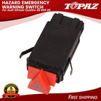 Set of 2 Hazard Emergency Warning Switches for Audi Allroad A6 RS6 S6 (2001–2005)