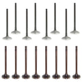 Set of 16 Intake & Exhaust Valves Kit for Ford F250 F350 Super Duty 7.3L Turbo