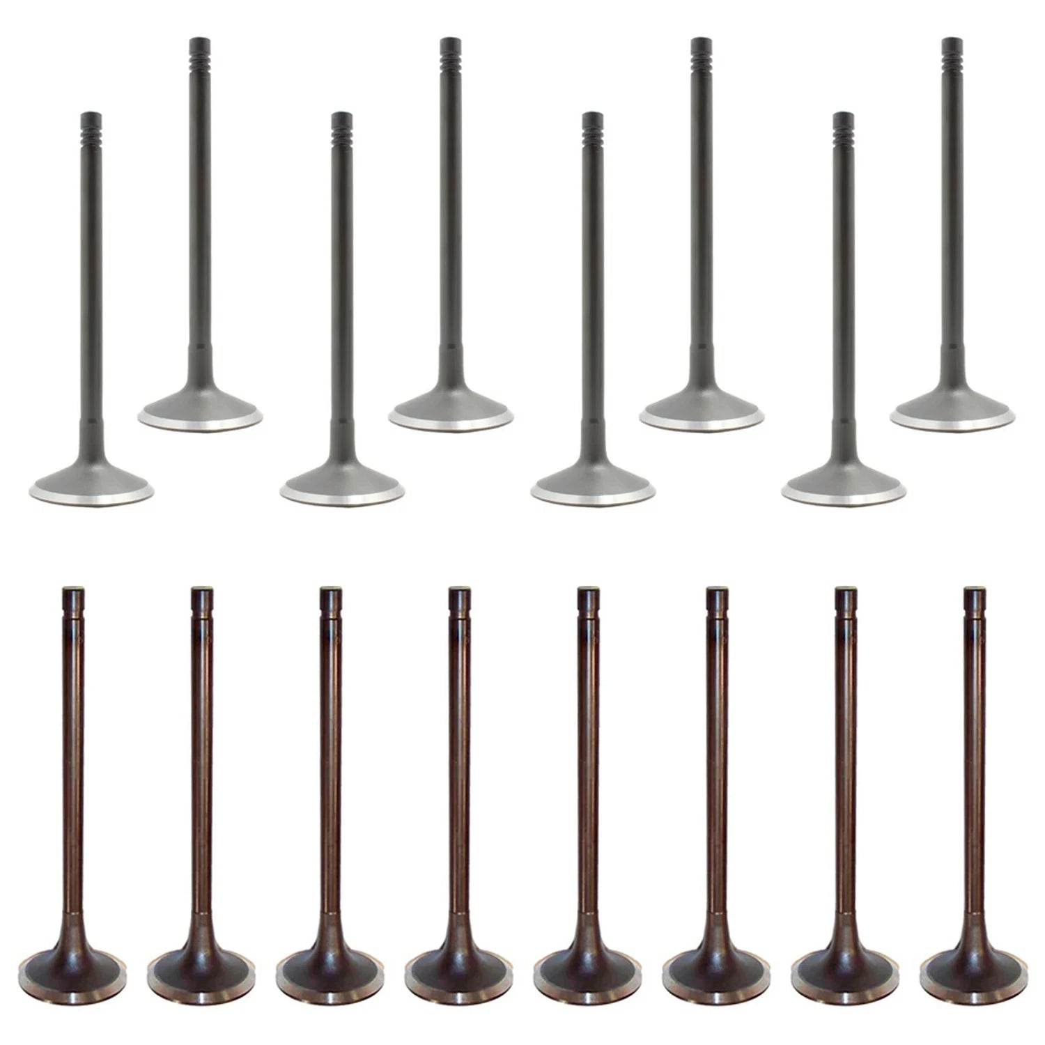 Set of 16 Intake & Exhaust Valves Kit for Ford F250 F350 Super Duty 7.3L Turbo