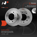 Front Disc Brake Rotors for Chevy Silverado 3500, GMC Sierra 3500 (2001–2006)