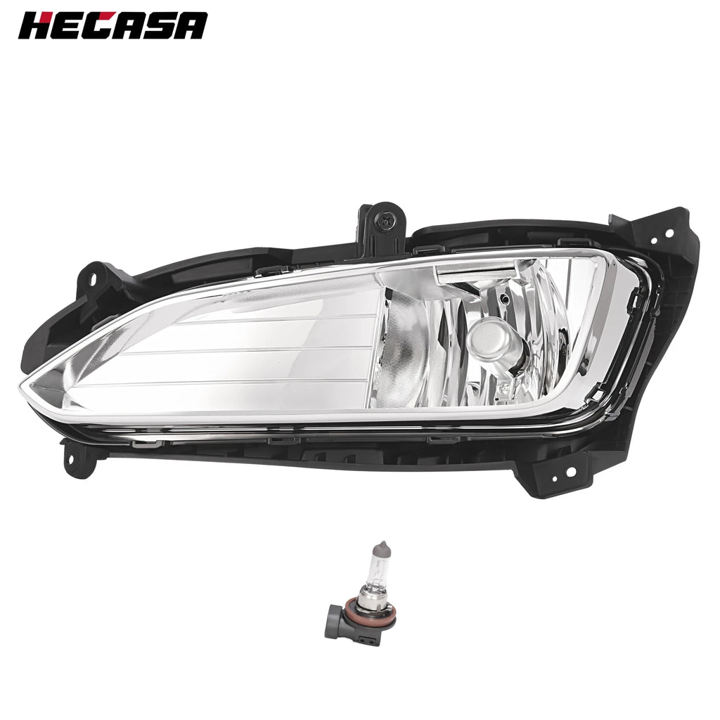 Chrome Front Fog Light Left Driver Side for Hyundai Santa Fe Sport (2013–2016)
