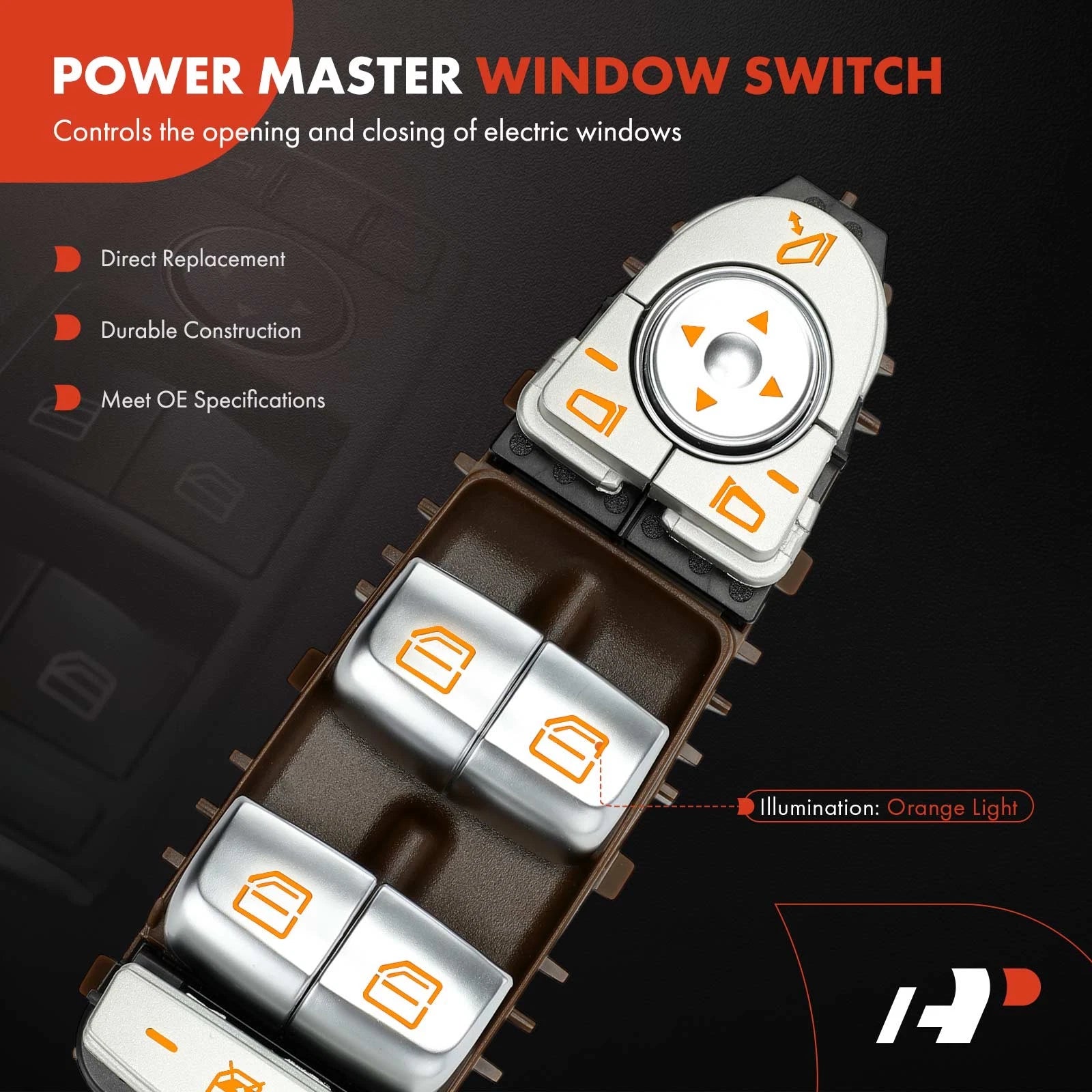 Power Window Switch for Mercedes-Benz C300 C63 AMG GLC300 (2015–2021)