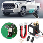 4 AWG Battery Cables with Wireless Disconnect Switch for Vehicle Security