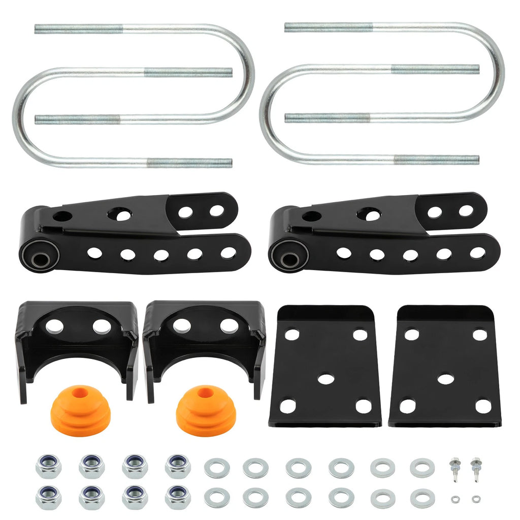 Rear Axle Relocators Lowering Flip Kit for Dodge Ram 1500 2WD (2002-2008)