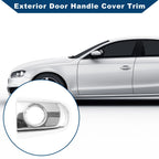 Exterior Door Handle Cover Trim for Toyota Camry (2006–2009) Silver ABS