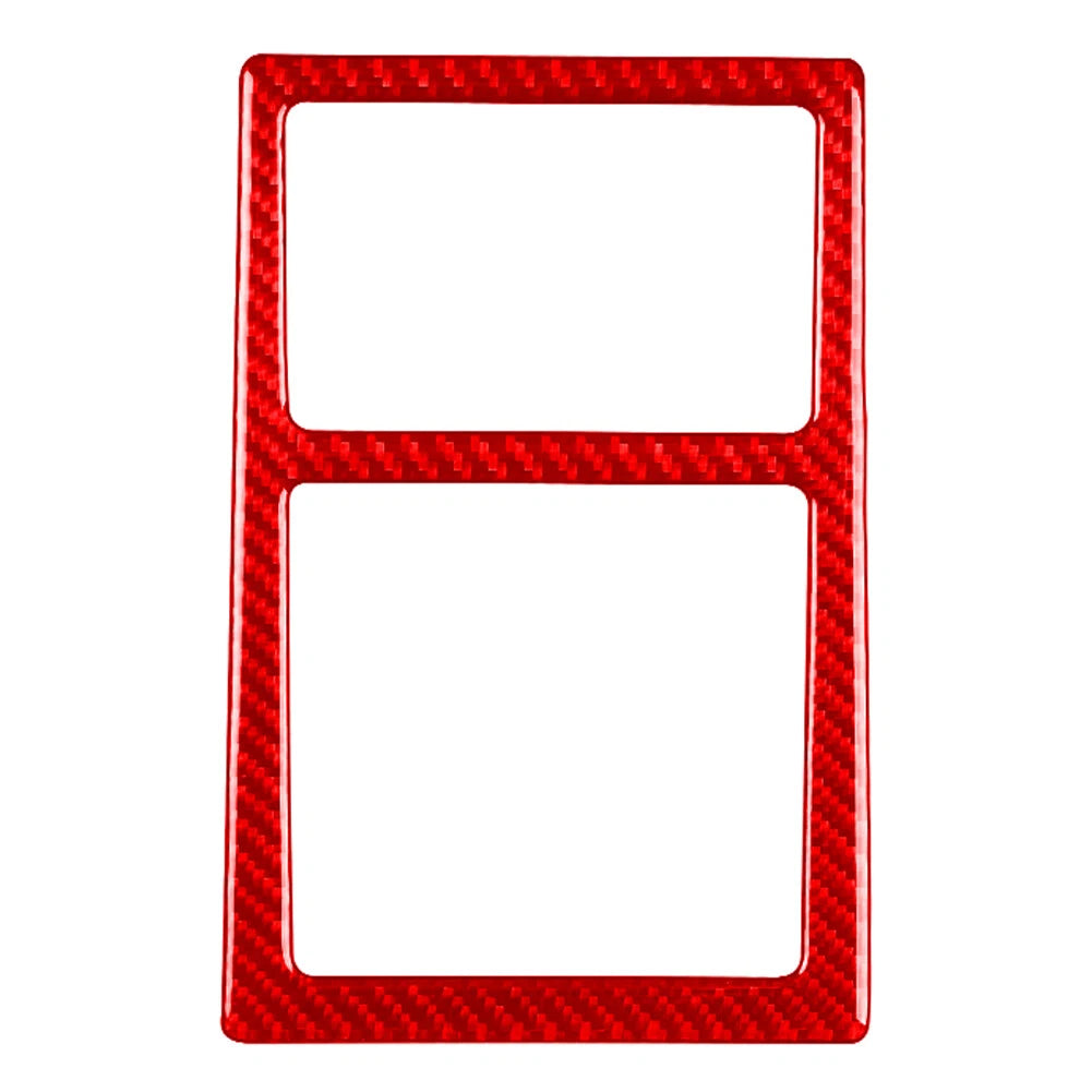 Rear Console Panel Frame Cover Trim for Volkswagen Passat B5 (2001–2005) Red