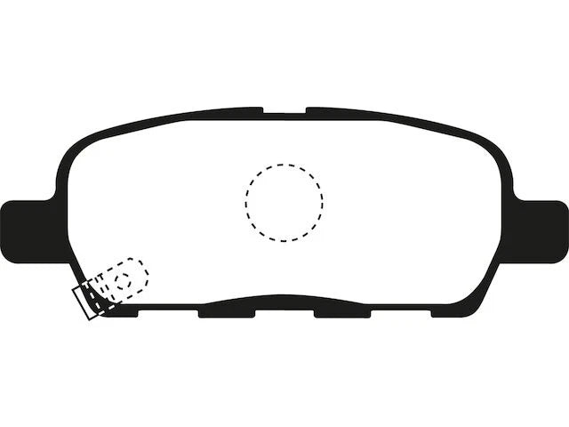Rear Brake Pad Set for Suzuki Grand Vitara (2009–2013) ZX842KG
