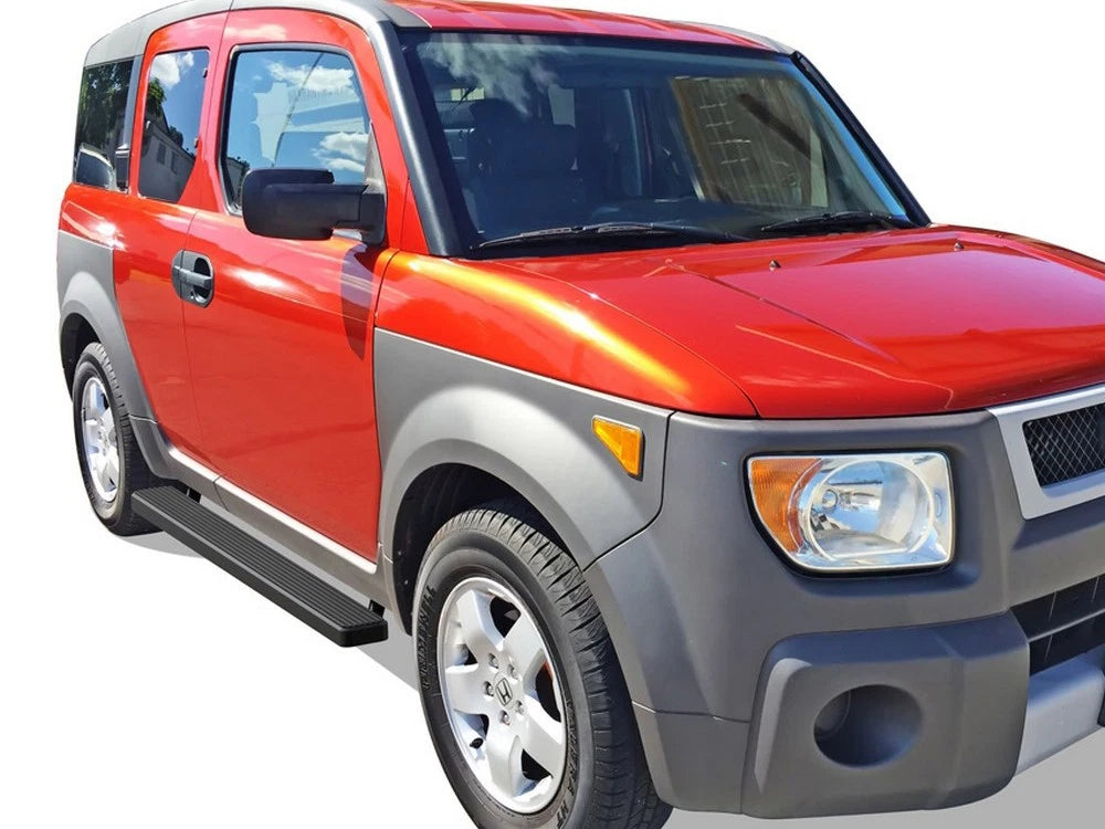 iBoard Running Boards for Honda Element (2003-2011) 5 Inch Matte Black