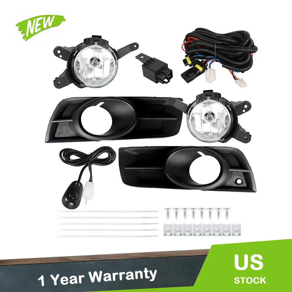 Chrome Fog Light Assembly for Chevy Cruze (2010–2014)