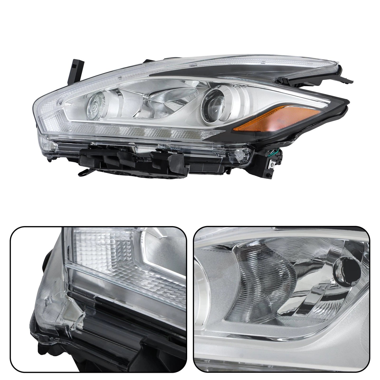 Set of 2 LED Headlights for Nissan Murano (2015–2018)