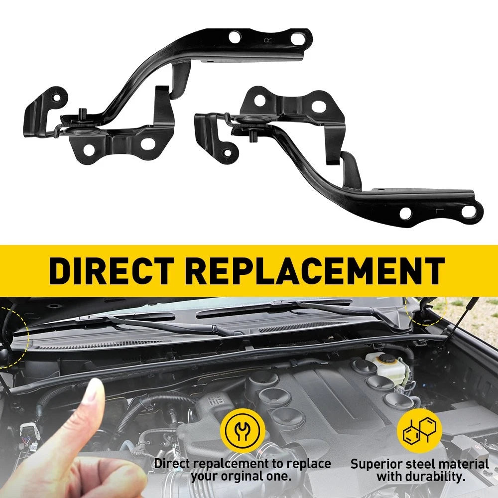Front Hood Hinge Set for Toyota 4Runner (2010–2021) TO1236182 TO1236181