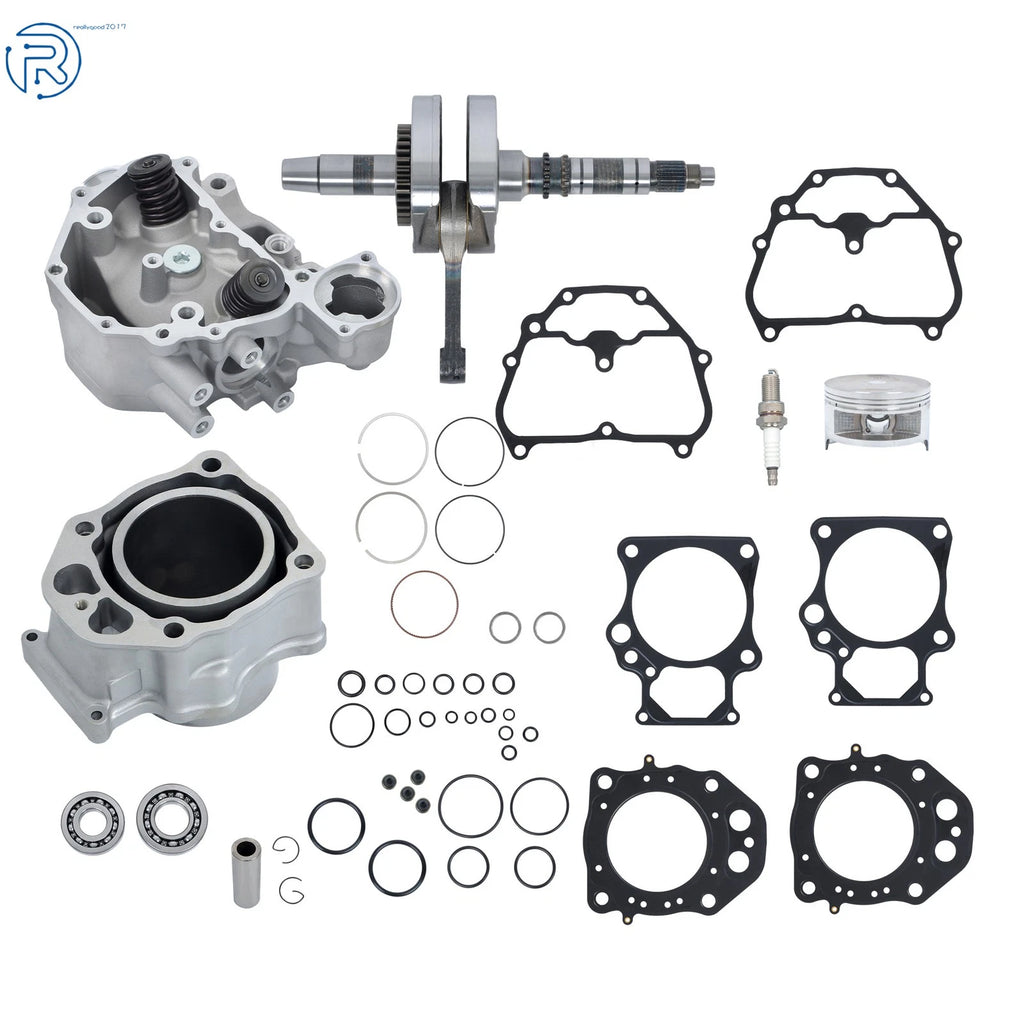 Engine Cylinder Head Crankshaft Rebuild Kit for Honda TRX420 (2009-2024)