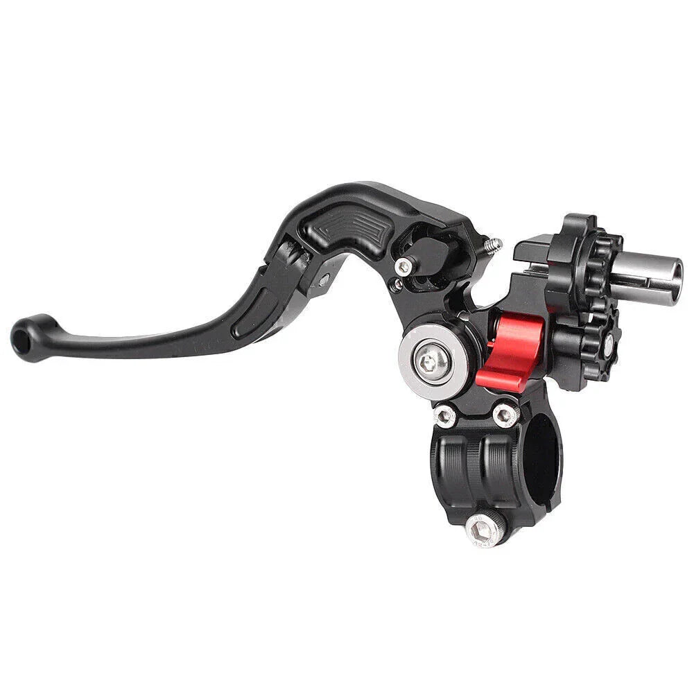 Left Black 7/8" 22mm Foldable Pivot Clutch Perch Lever for Dirt Bike ATV