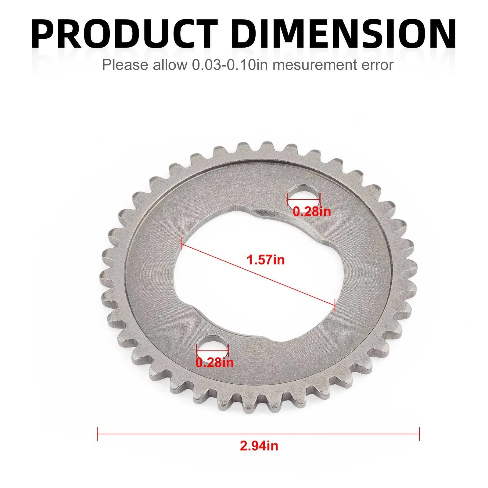 Camshaft Cam Sprocket Gear for Honda Fourtrax TRX300 (1988–2000)