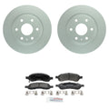 Set of 2 Bosch Quietcast Semi-Met Disc Brake Rotors for Enclave (2008–2017)