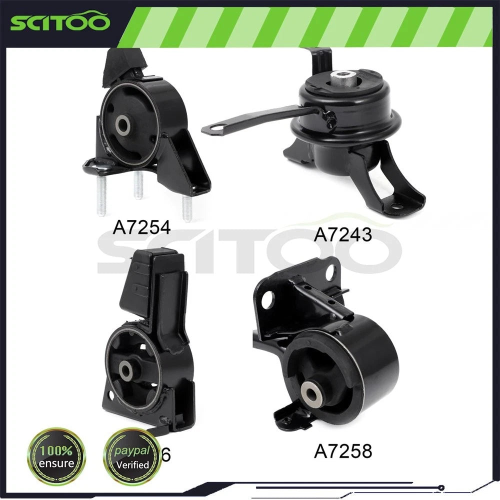 Engine Motor & Trans Mount Set for Toyota Corolla 1998–2002 1.8L