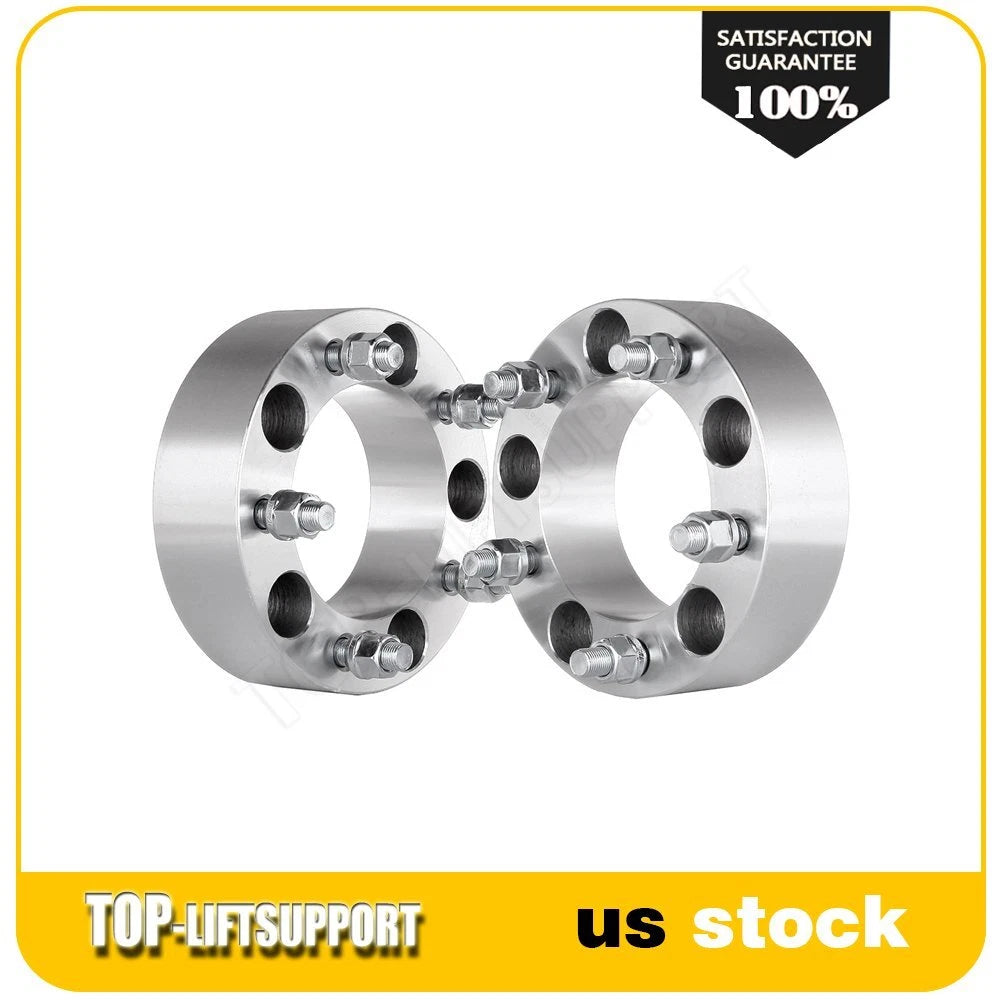 Set of 4 Wheel Spacers 2 Inch for Dodge Ram 1500, Ford F-150, CJ3, CJ5