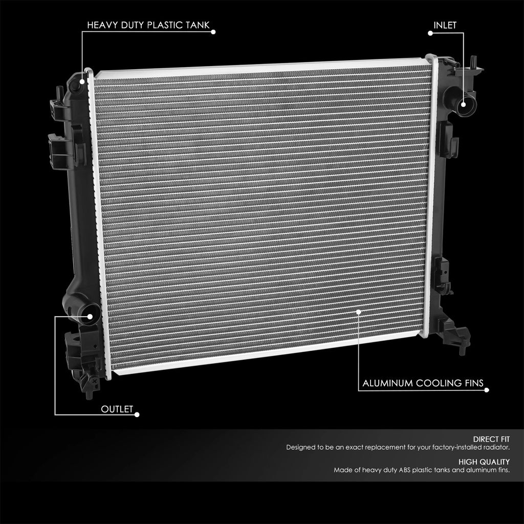 Aluminum Core Racing Cooling Radiator for Nissan Rogue Sport (2017–2022) DPI 13787