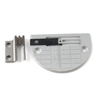 Set of 1 Flat Car Anti-Crease Needle Plate & Feed Dog for Juki DDL-5550, 8300