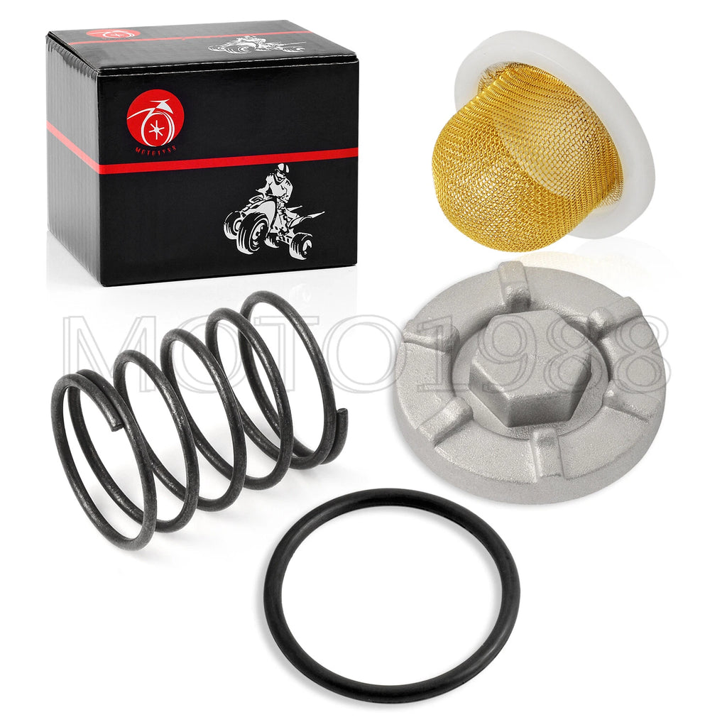 Oil Drain Plug & O-Ring for Yamaha Kodiak 400 450 (2000-2006)