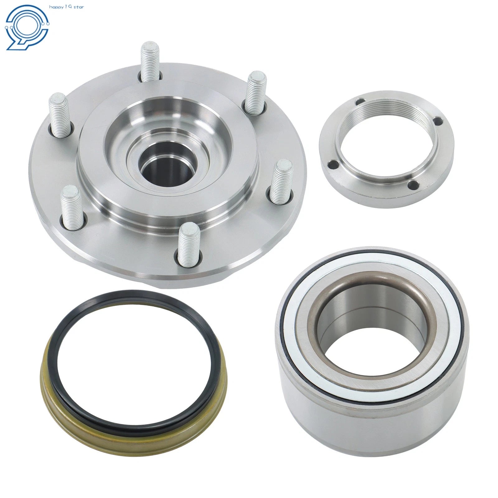 Front Wheel Hub Bearings Kit for 4Runner Sequoia Tundra Tacoma (2000–2023)