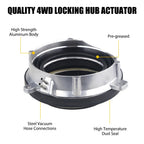 Set of 2 Lock Hub Axle Actuators for Ford F150, Expedition (2004–2015)