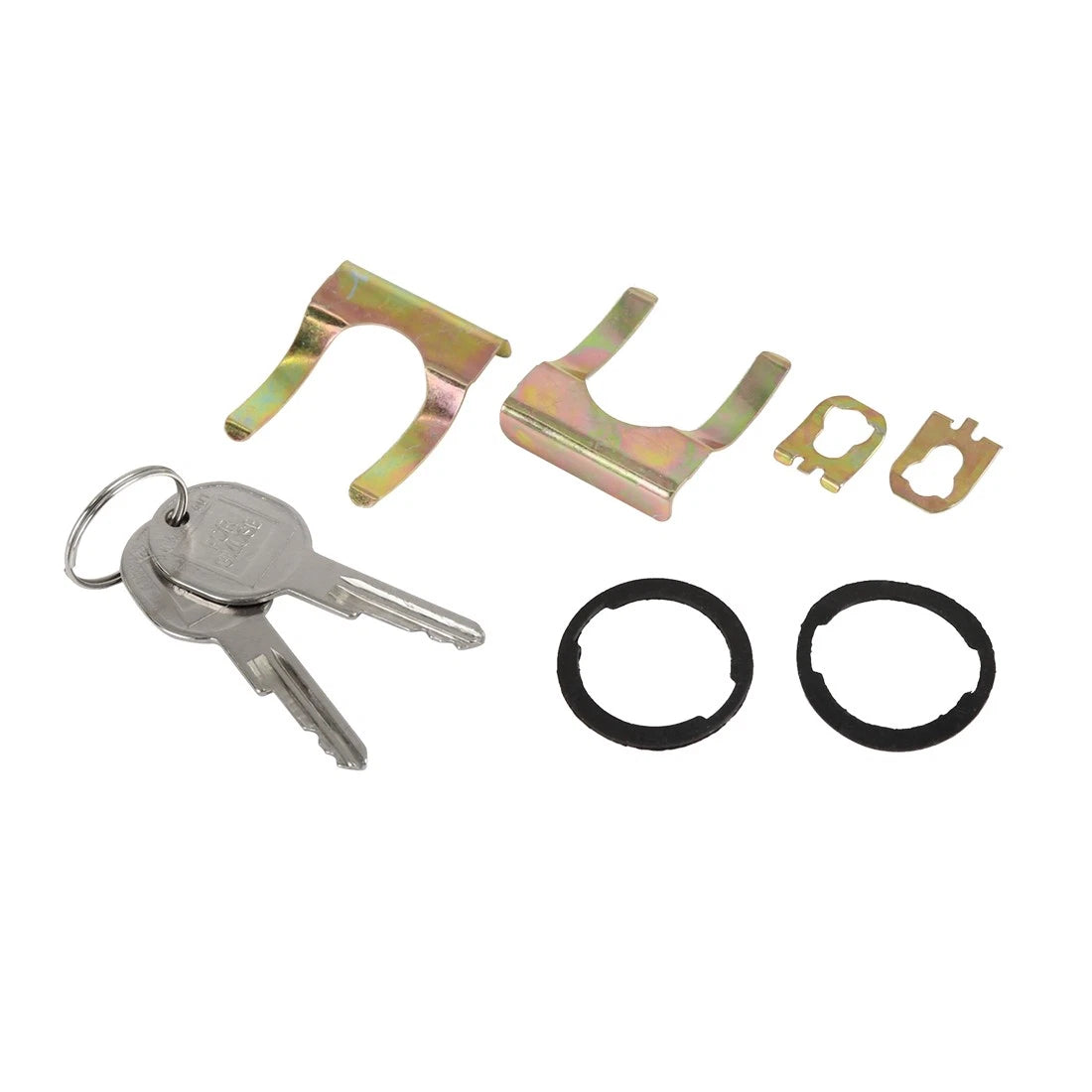 Door Lock Cylinder with Key for Chevrolet GMC Buick Cadillac (1 Pair)