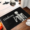 Skull Welcome Door Mat 50x80cm for Indoor Outdoor Room Decoration