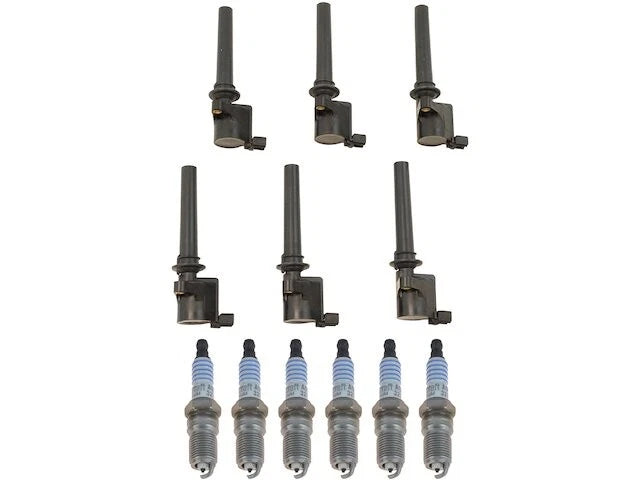 Ignition Coil Set with Spark Plugs for Mazda MPV (2002–2004) YW668MV