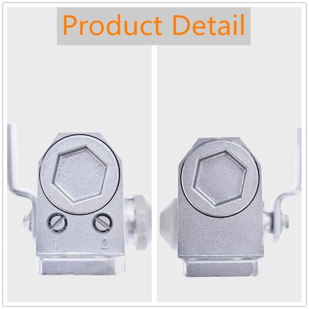 Set of 2 Aluminum Door Closers for Commercial Use (45-65KG)