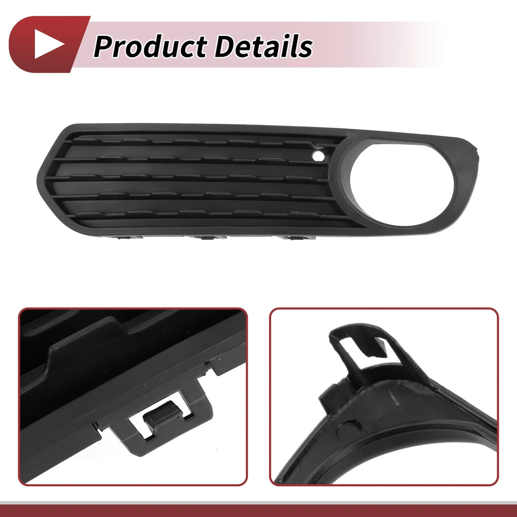 1 Pc Fog Light Grill for BMW F20 (2011–2015) No. 51117272557 Black