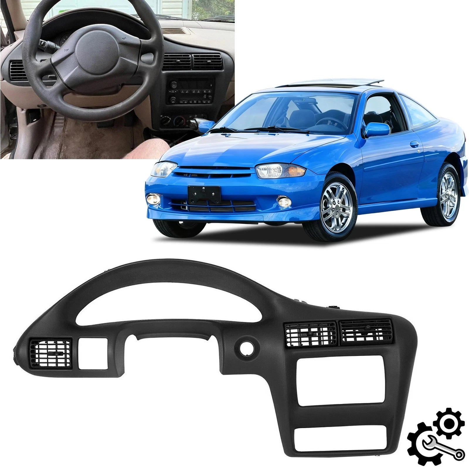 Dash Panel Speedometer Trim Bezel for Chevrolet Cavalier (2000–2005)