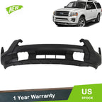 Front Lower Bumper Cover for Ford Expedition (2015–2017) Black Plastic