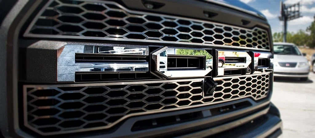 Stainless Grille Letters for Ford F150 Raptor FACTORY Style (2017–2019)
