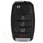 2X Keyless Key Remote Fob for Kia Rio (2014–2017) TQ8RKE-3F05 4 Buttons