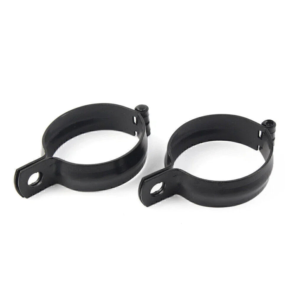 Metal Front Fork Clamp Turn Signal Light Mount Bracket for Motorcycle (N/A)