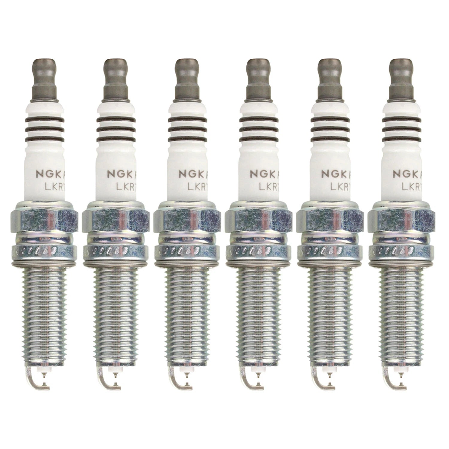 Set of 6 NGK Ruthenium HX Spark Plugs for RDX Accord V6 (2003–2022)