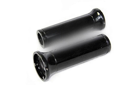 Custom Black Aluminum Handlebar Grips 22mm for Yamaha YZF-R6 (2006–2023)