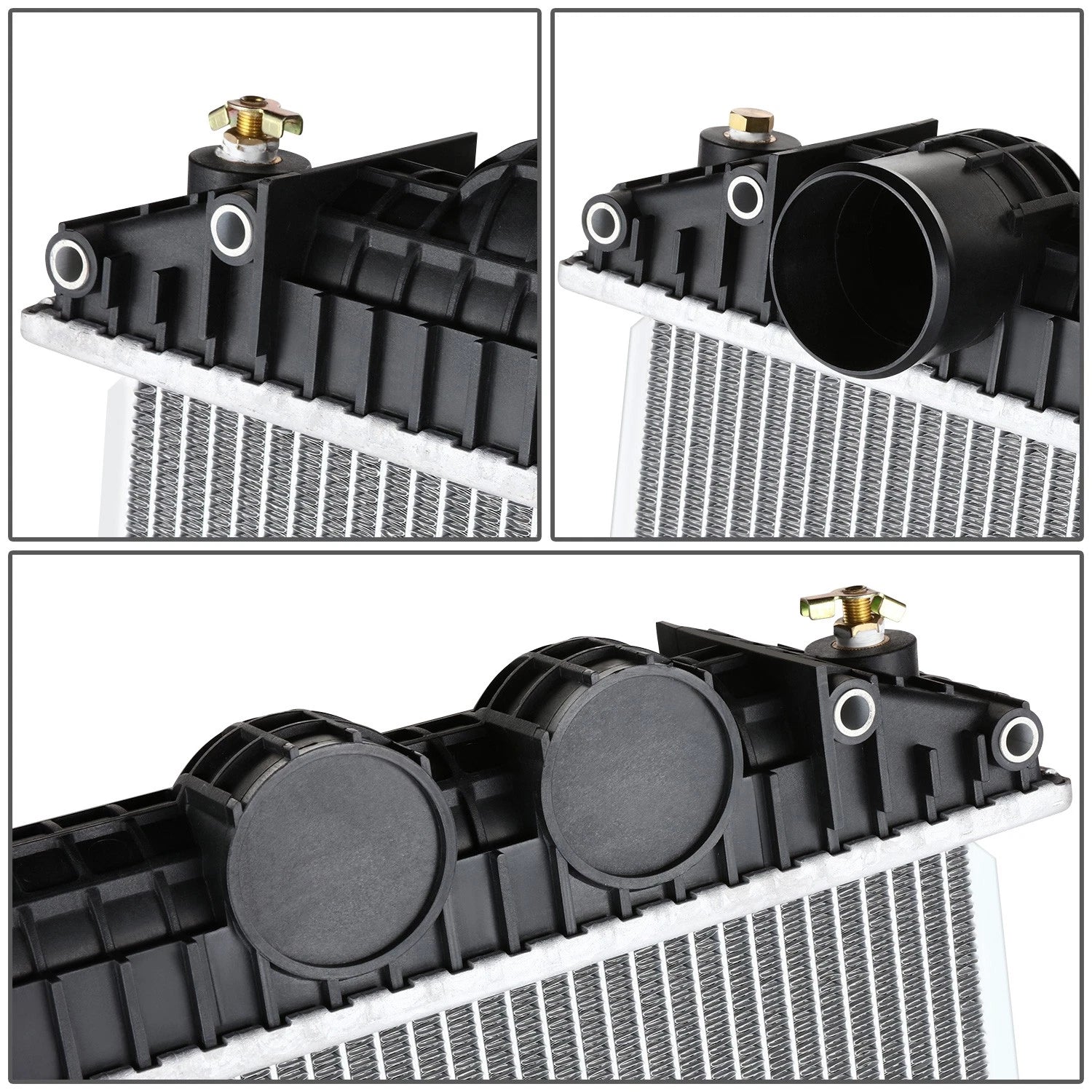 2-Row Aluminum Engine Cooling Radiator for Freightliner FL60 FL70/M2 106 (1996–2007)