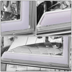 Set of 6 Headlight and Bumper Lamps for Ford F150 F250 F350 (1992–1996)