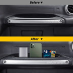 Set of 2 Black Grab Tray Storage Handle Organizer for Jeep Wrangler JK (2007–2018)