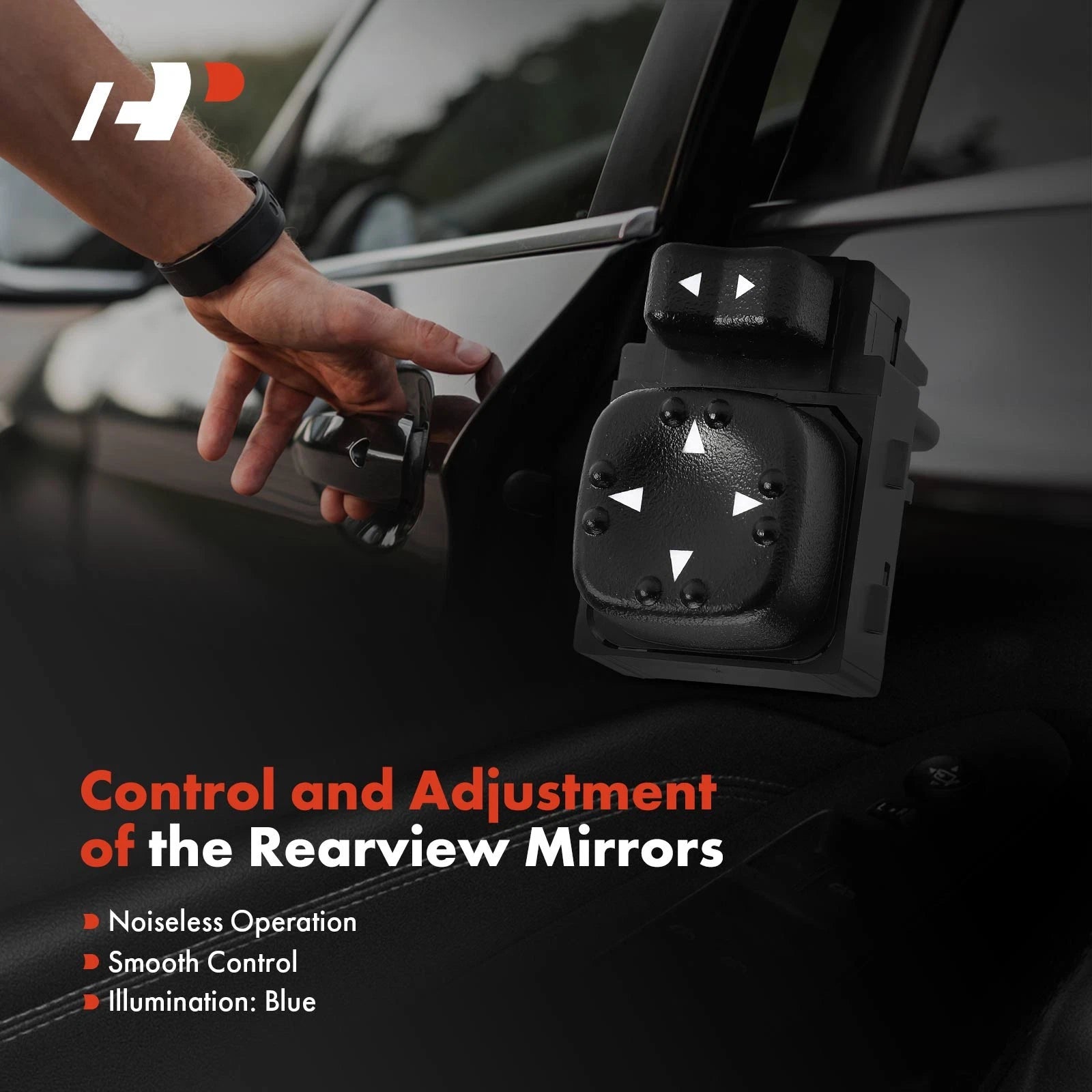 Power Mirror Switch for Chevrolet Silverado 1500 (2000-2002)